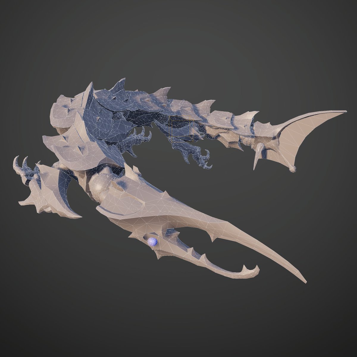 Updated my 3D portfolio with some new images. Will post each bit in separate tweets.
peterlantz3d.wordpress.com/3d-art/

Here is a Beetle Dragon!
#portfolio #3dart #gamedevelopment