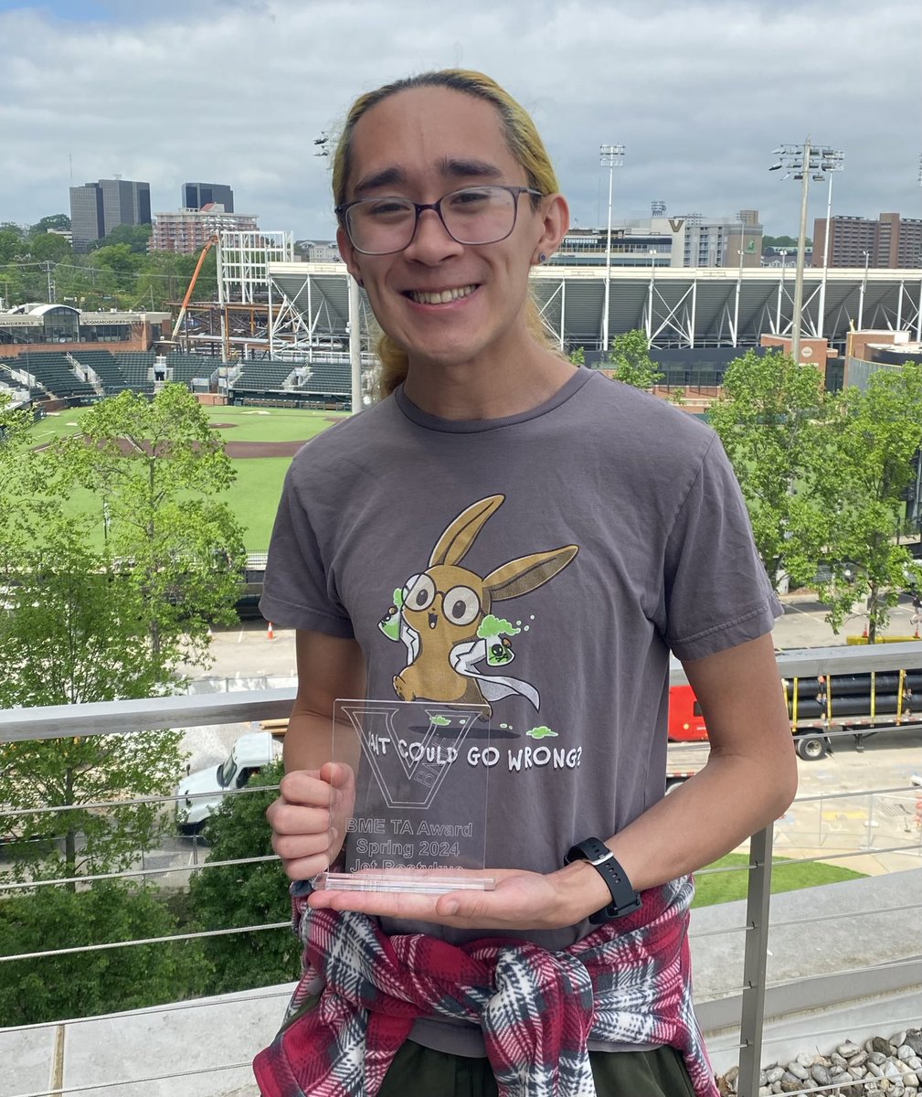 Vanderbilt BME (@vandybme) on Twitter photo ā¦Congrats to ā¦ā¦<a href="/JetRostykus/">Jet Rostykus</a>ā© , graduate student in ā¦Kenny Taoās lab, named Best BME TA for the spring 2024 semester for work with our 3D CAD (Solidworks) course. Thank you for your excellence in supporting undergraduate teaching! ā¦Congrats to ā¦ā¦<a href="/JetRostykus/">Jet Rostykus</a>ā© , graduate student in ā¦Kenny Taoās lab, named Best BME TA for the spring 2024 semester for work with our 3D CAD (Solidworks) course. Thank you for your excellence in supporting undergraduate teaching!