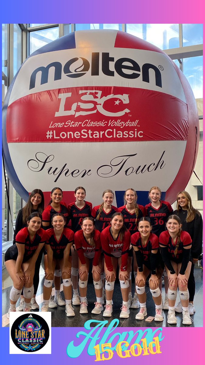 15 Gold played hard this weekend. It wasn't the outcome we hoped for but they showed out and represented Alamo. Keep Working Girls and Finish the season strong!