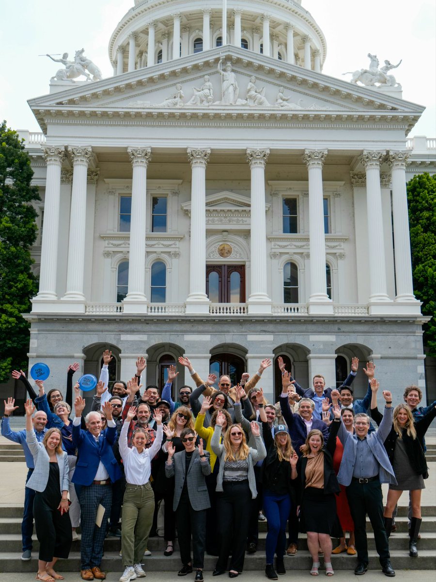 CAOutdoorRec's tweet photo. Our 7th Annual Sacramento Summit was a success! 🥳 Thanks to everyone who joined us at the West Steps for a day of advocacy and showing up at the Capitol for all to see what California's Outdoor Industry is all about. We'll see you next year! 🌲

#California #Sacramento https://t.co/fWsWh3ZgQB