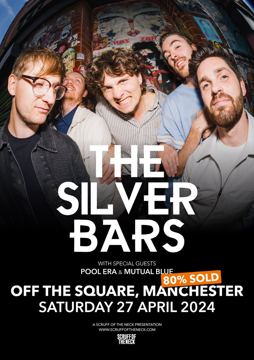 🚨 LOW TICKET WARNING 🚨 Manchester, our gig next week is well on track to sell out. Now is the time to get your tickets! 🥹 Coach tickets from Barrow are still available so if you’re on the fence, don’t hang about. Get on it!😏 Get your tickets below: fatso.ma/Y1yq
