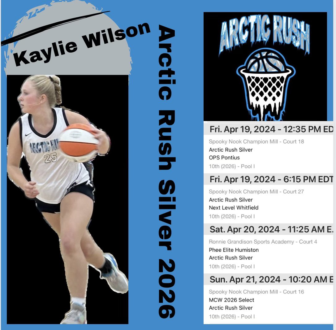 Check out my schedule for this weekend at The Clash‼️<a href="/arcticrushbball/">Arctic Rush Basketball Club</a> <a href="/CoachJamalNCSA/">Jamal Branco</a>