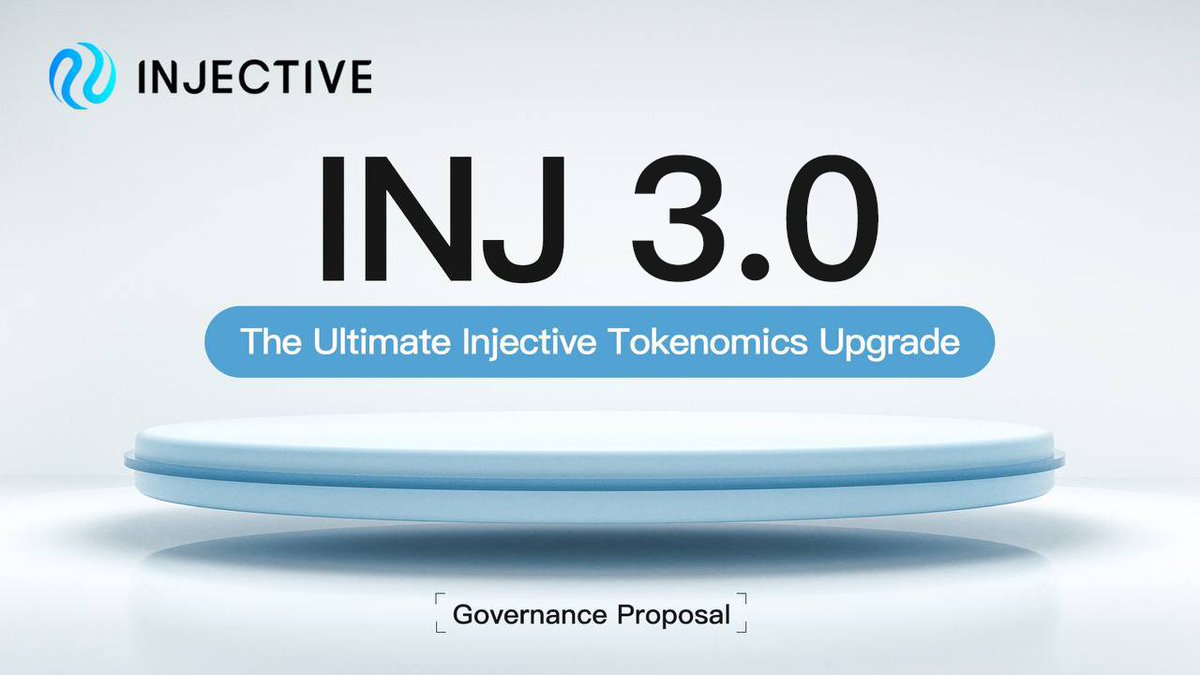 chivencobi89's tweet image. $INJ holders, get ready! INJ 3.0 is inbound, with a swift supply reduction for the ultimate deflationary boost.

 Join the governance talk on the Injective forum now.

#INJ #InjectiveProtocol