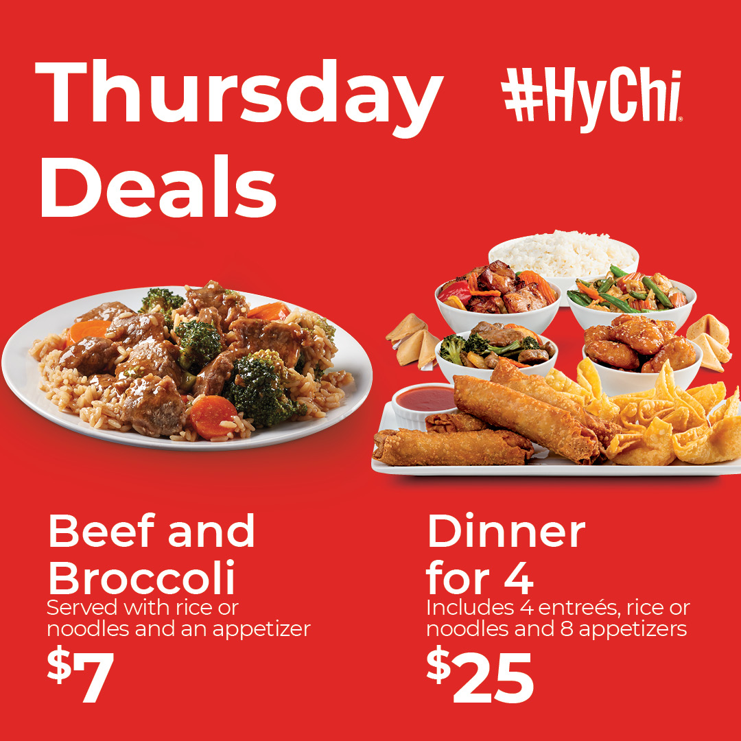 Hy-Chi:Your Thursday spot for a quick lunch or a family dinner!🥡
#ChineseFood #Lunch #FamilyDinner