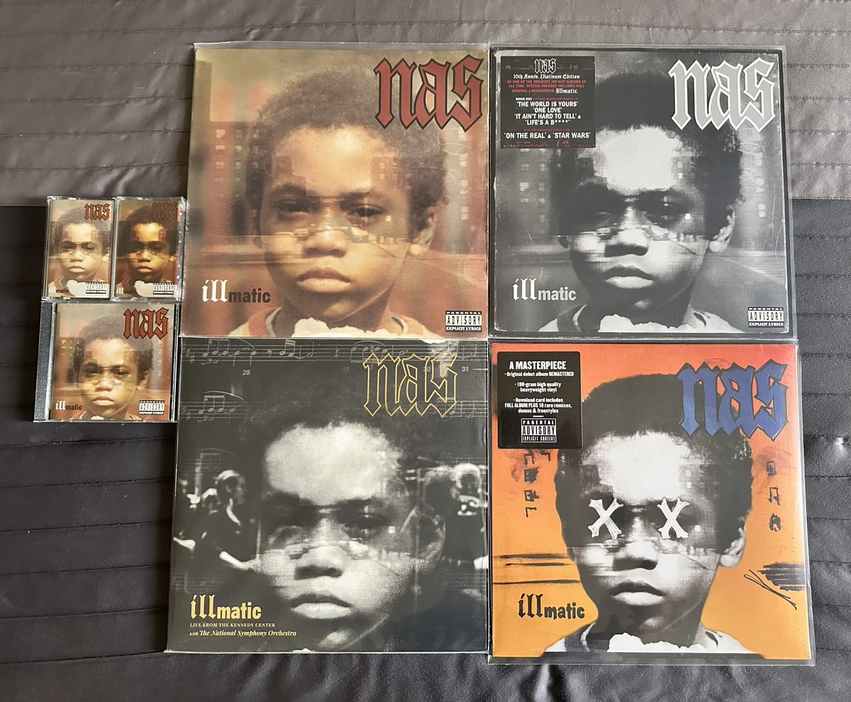 Never put me in your box if your shit eats tapes #illmatic30