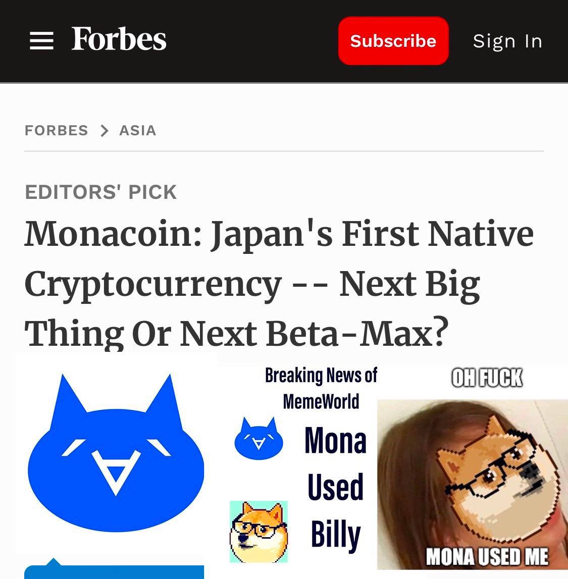 Breaking news in the Meme World! 

$MONA on #BaseChain 😼🔵 

Wait, is that <a href="/rileyreidx3/">Riley Reid</a> or <a href="/BillyM2k/">Shibetoshi Nakamoto</a>??! IDK 🙀🙀🙀