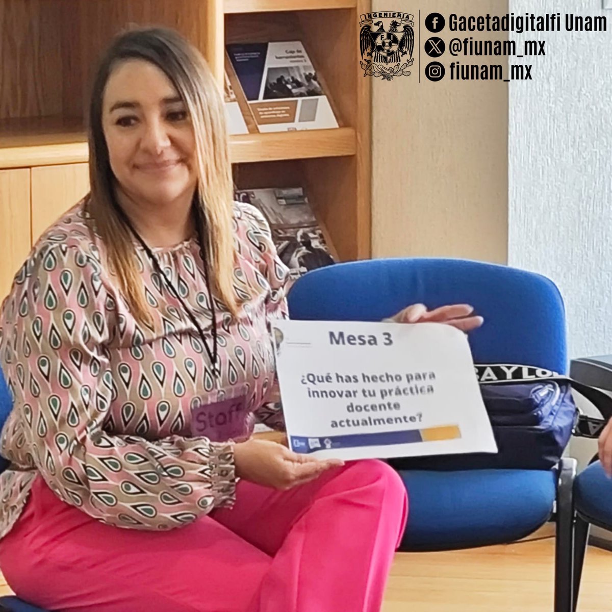 FIUNAM_MX's tweet photo. Con la intención de reflexionar en torno a la innovación en la práctica docente con las nuevas generaciones de estudiantes, se llevó a cabo la actividad World Café, en el marco de la Jornada de Espacios Itinerantes de Innovación Educativa.

#FIUNAM https://t.co/nfPO66rn8z
