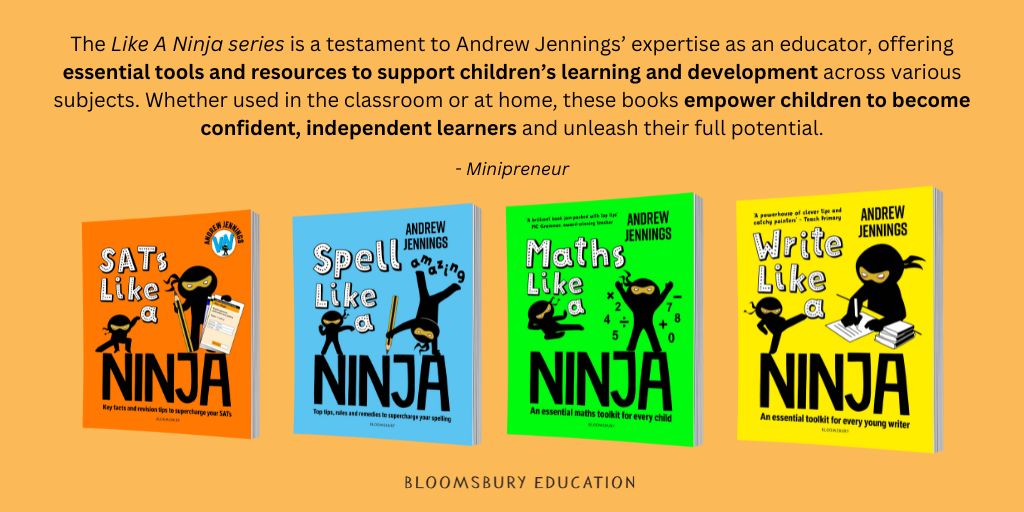 We are delighted to see such a wonderful review of the Like a Ninja series by @VocabularyNinja featured on the Prenuer World website! 😍 Read it here: bit.ly/3JloYWS