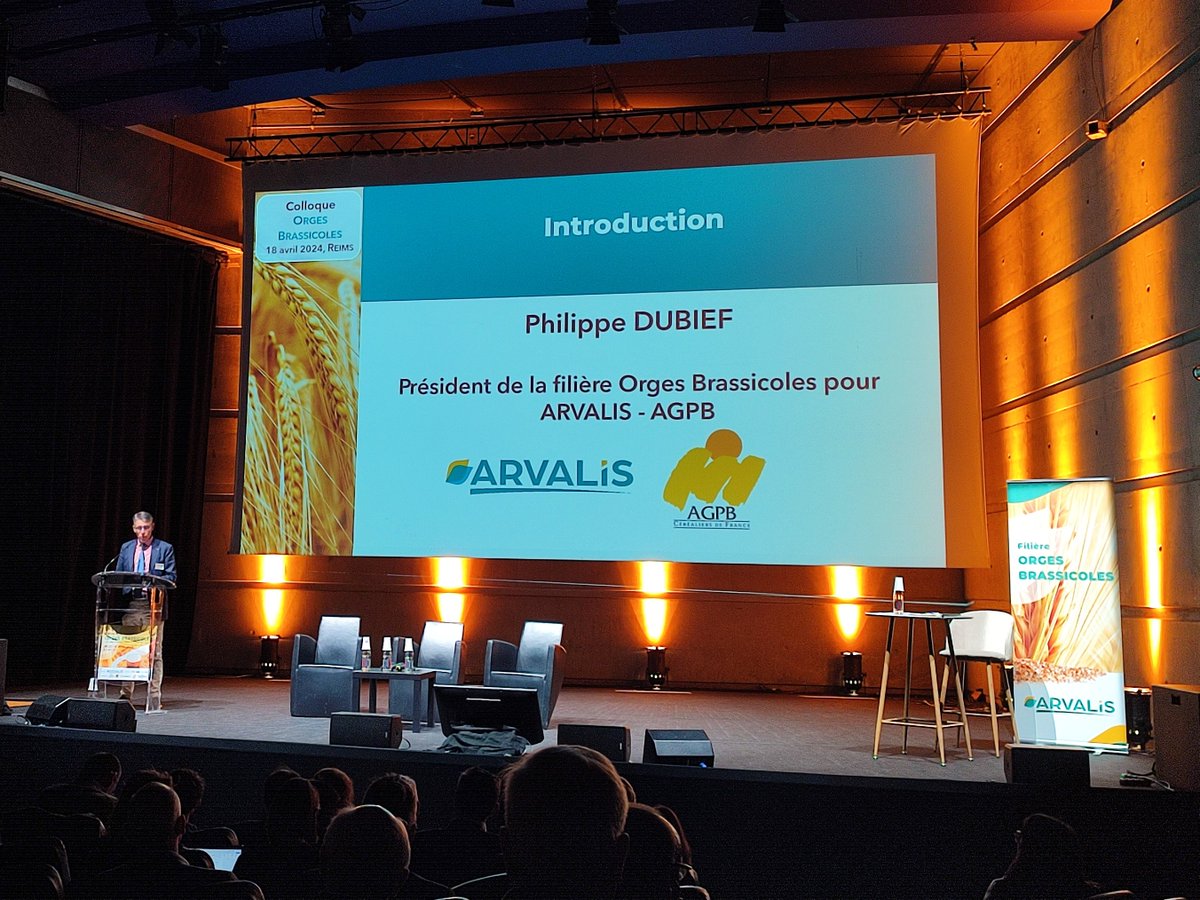 Arvalisofficiel's tweet image. 🍺 Le 24e colloque #Orges Brassicoles organisé par @Arvalisofficiel en partenariat avec @BrasseursFrance, Malteurs de France, @intercereales et l’@AGPB_Cerealiers a réuni plus de 200 participants aujourd&apos;hui à Reims. 🇫🇷 🇪🇺

📰 Lire le communiqué 👉 arvalis.fr/espace-presse/…
