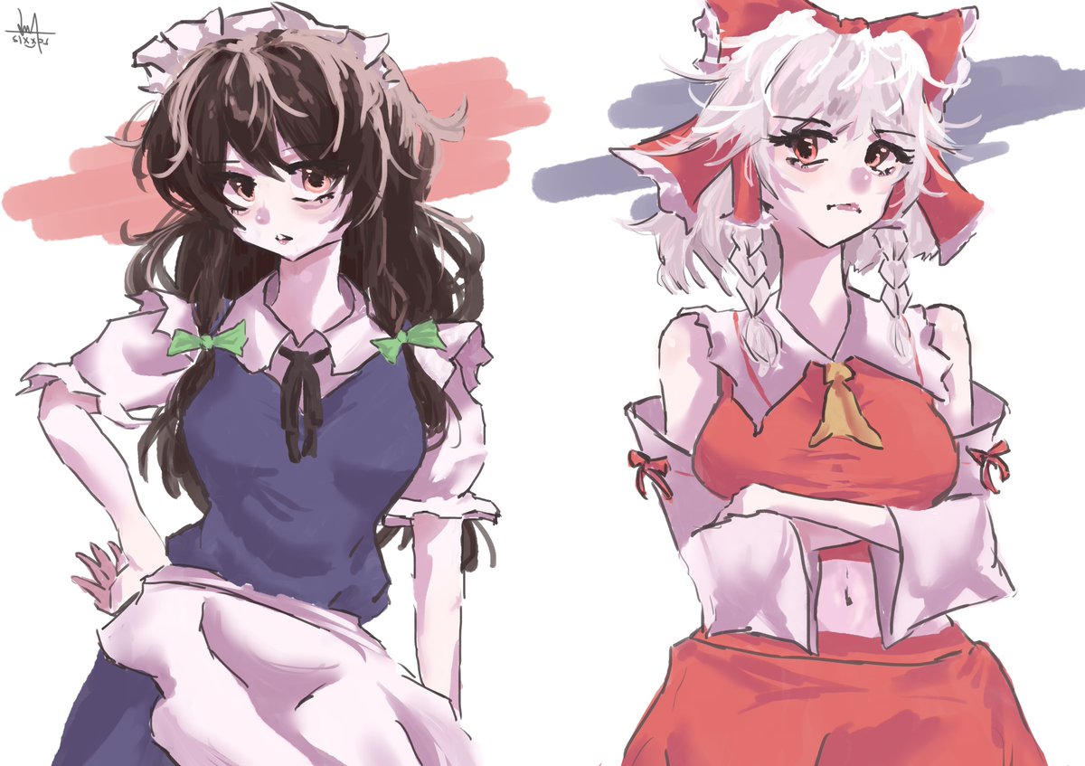 outfit swap #touhou #touhouproject #東方 #東方Project