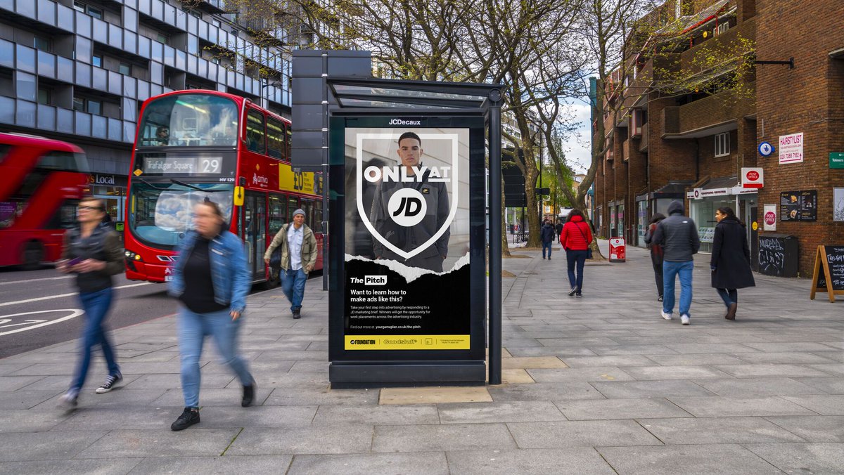 Goodstuffers's tweet photo. We need to make the advertising industry more inclusive. So, we've teamed up with @YourGamePlanUK  to give students aged 14-19 the opportunity to experience what a career in advertising entails, aiming to encourage them to consider it as a career path.

As part of "The Pitch" we're inviting students to devise a media and creative concept for @JDSports, and we'll be offering up to 100 work placements to those who submit an entry. The deadline to enter is the 1st May. Please help us spread this far and wide so that as many young people as possible have the chance to experience this.

Get involved: https://t.co/4i491dgBLk

@JDSports, @JCDecaux_UK, @ClearChannelUK, @Channel4, @Meta, @PearlAndDean, @dandad.