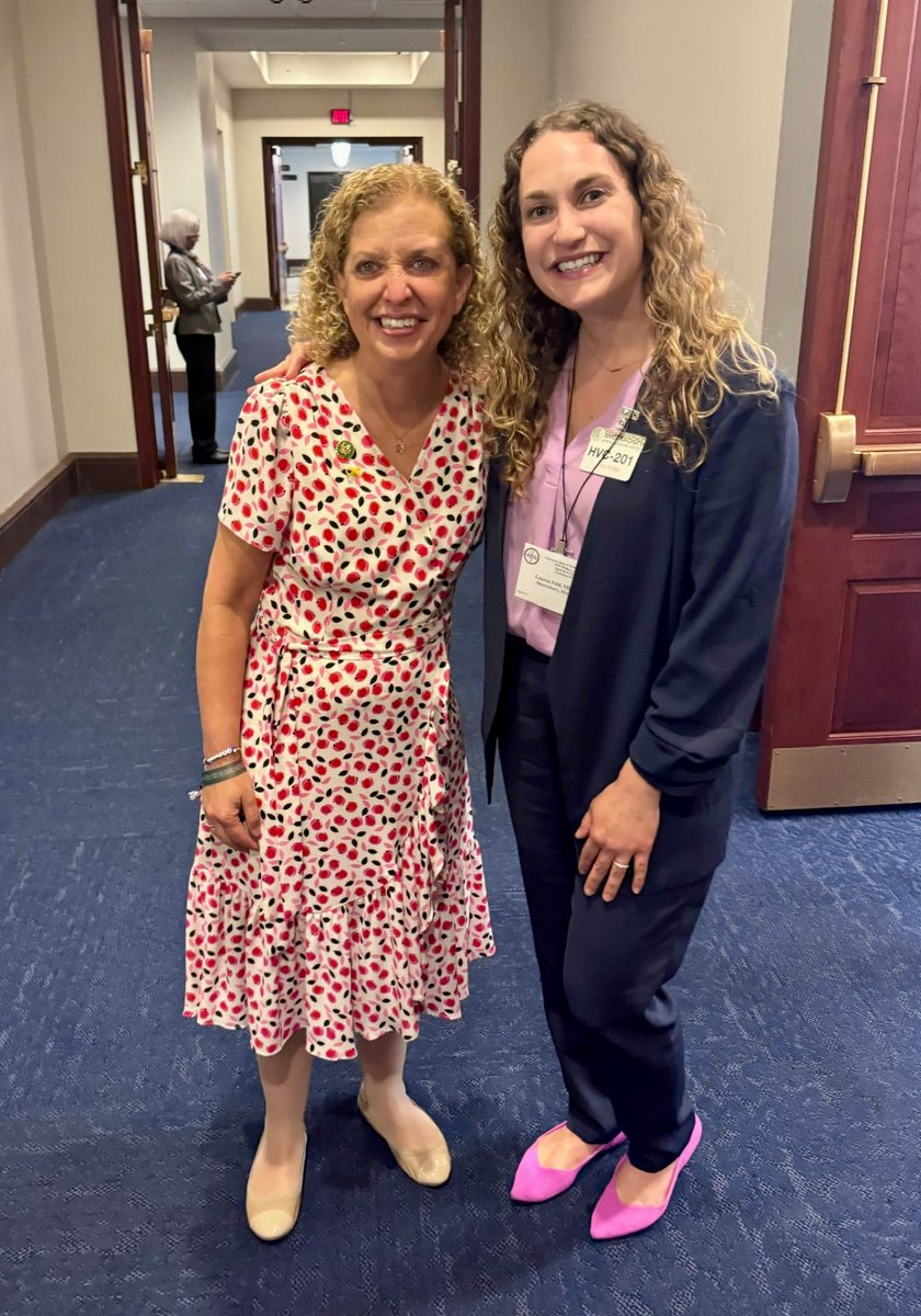 Grateful to Representative Wasserman Schultz @DWStweets for her advocacy for gender equity and women's health issues! #ACGAdvocacyDay2024 @AmCollegeGastro