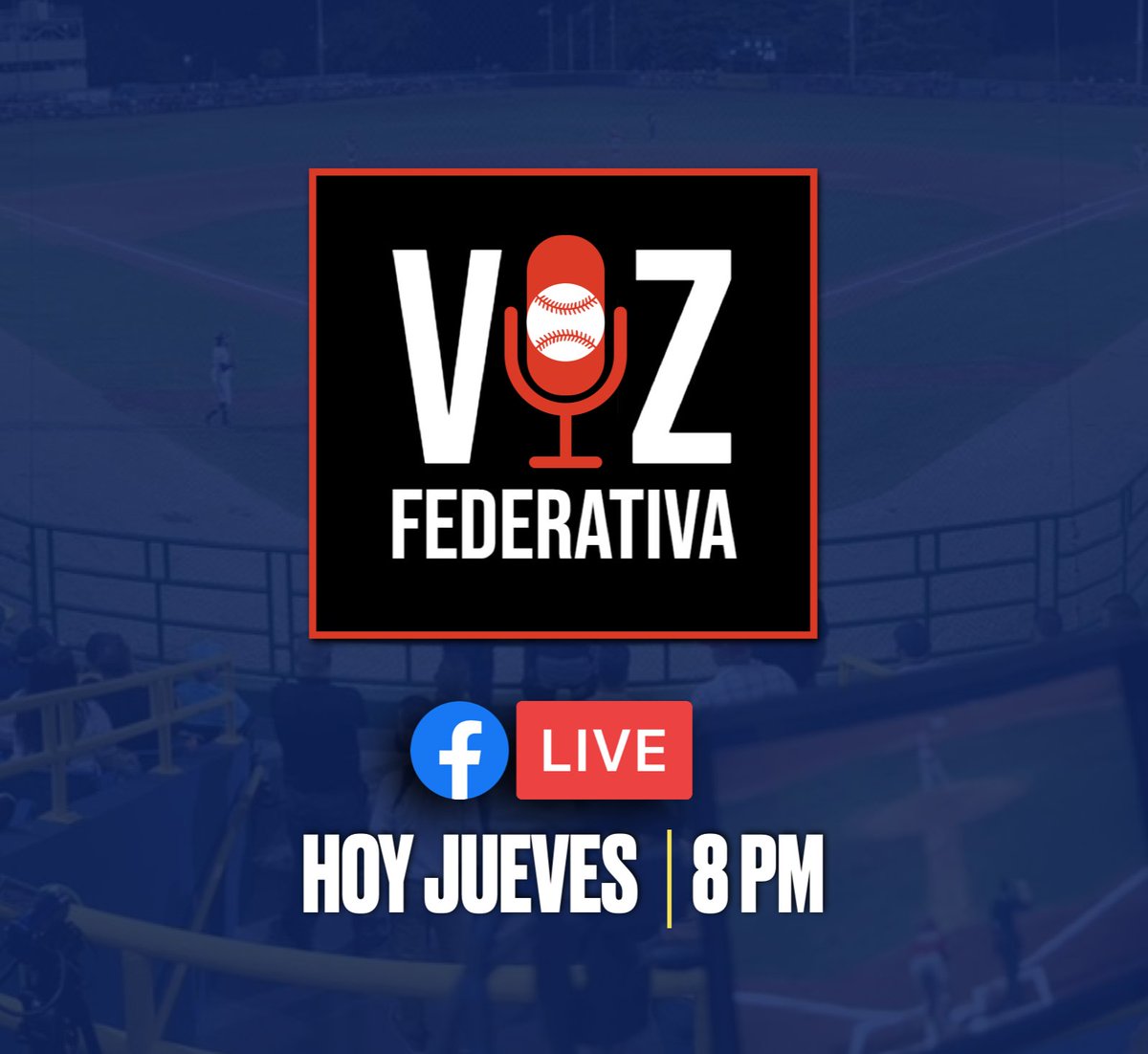 ¡No te lo pierdas hoy jueves a las 8:00 pm! Estará EN VIVO el líder en victorias de esta temporada y lanzador de los Polluelos, Miguel Martínez. Hablaremos de los candidatos para Dirigente del Año y tenemos los lanzadores señalados para el fin de semana de la #RectaFinal.