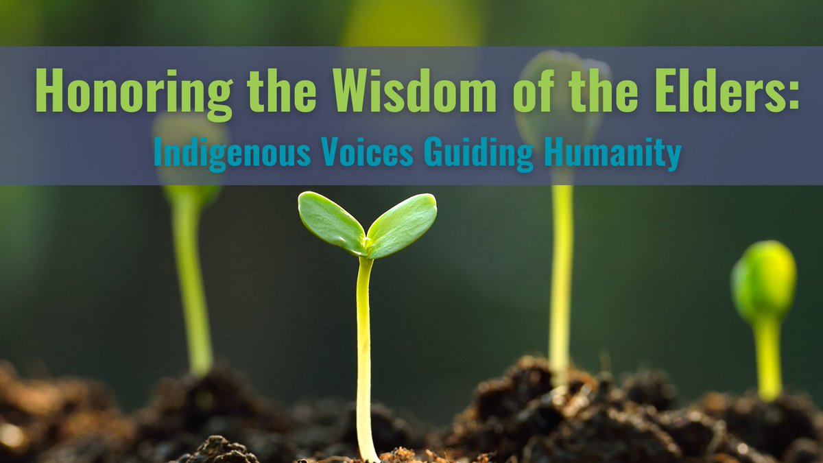 Indigenous communities are the original stewards of this land, embodying roles that nurture and sustain the very wellness of Earth itself. Read our latest blog post at seedsofwisdom.earth/2024/04/18/ind… #SOWBlog #IndigenousWisdom