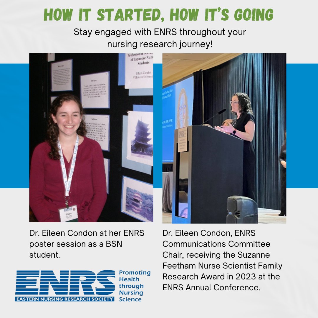 At ENRS, we want our members to stay engaged from when they join as a student, to becoming involved in committees, to taking on leadership roles. Your journey through nursing research is vital to the success of ENRS. Learn how you can become involved: enrs.memberclicks.net/enrs-committee…