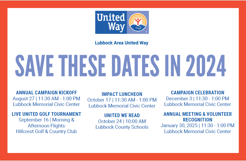 Lubbock Area United Way tweet media
