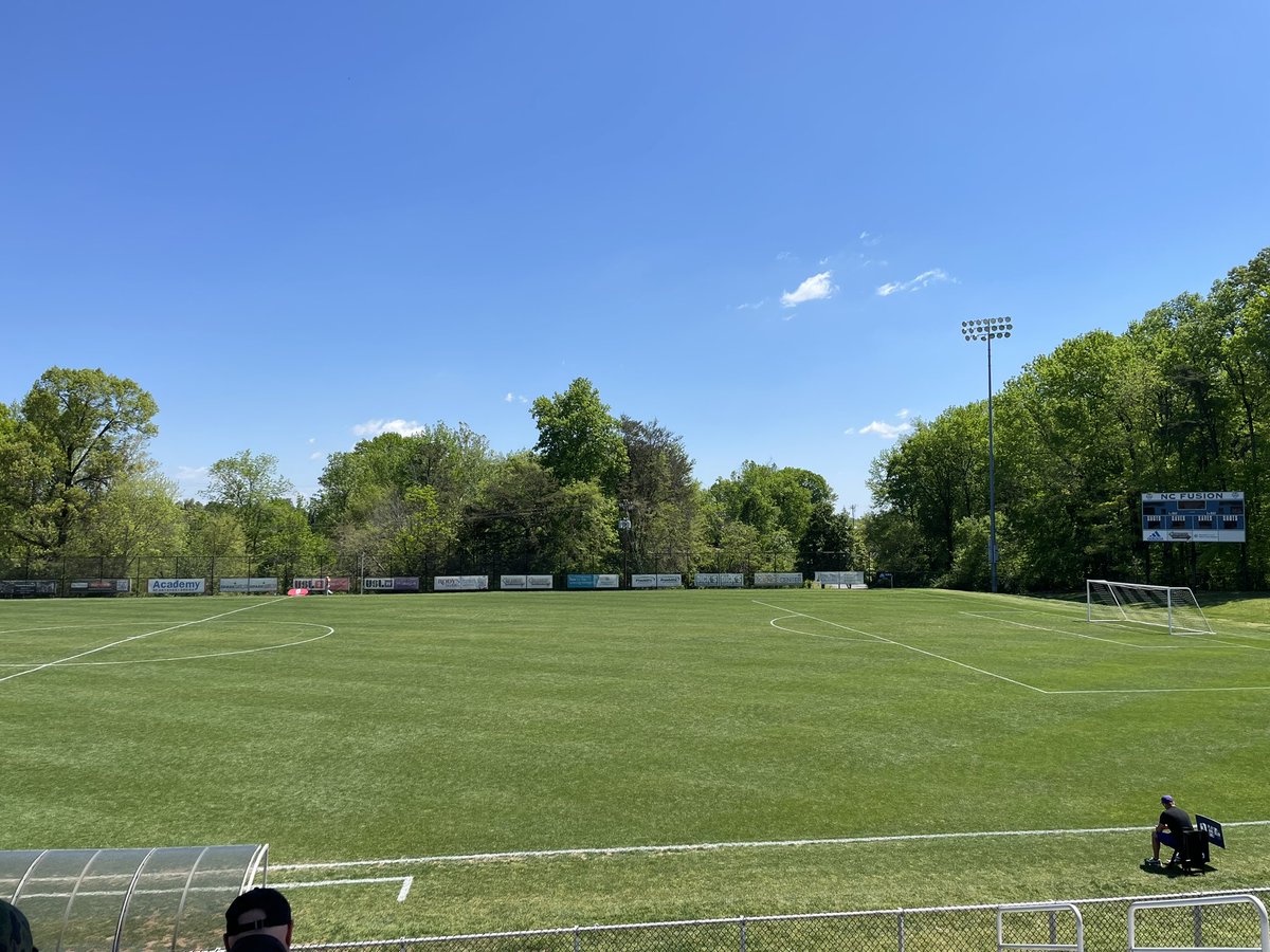 Beautiful day at the @GAcademyLeague Showcase in Greensboro!! 

Can’t wait to watch some future panthers this weekend! #H2P