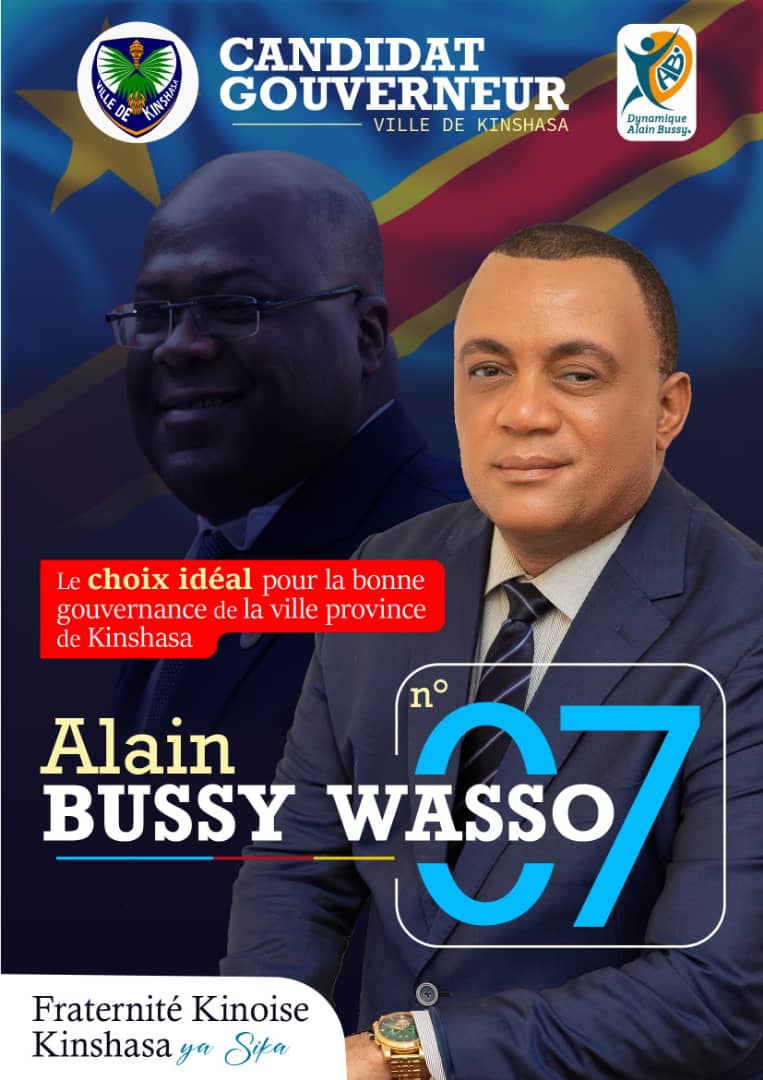 DynamiqueWasso's tweet photo. Chers Honorables députés provinciaux.
Le choix idéal pour la bonne gouvernance de la ville province de Kinshasa.
🗳️Votez 𝐀𝐥𝐚𝐢𝐧 𝐁𝐮𝐬𝐬𝐲 𝐖𝐀𝐒𝐒𝐎 𝐧°𝟕
#Kinshasa_YaSika
#Kinshasa_Yaba_Kinois
Une affaires des Kinois 🇨🇩 https://t.co/eo7O7VSyKL