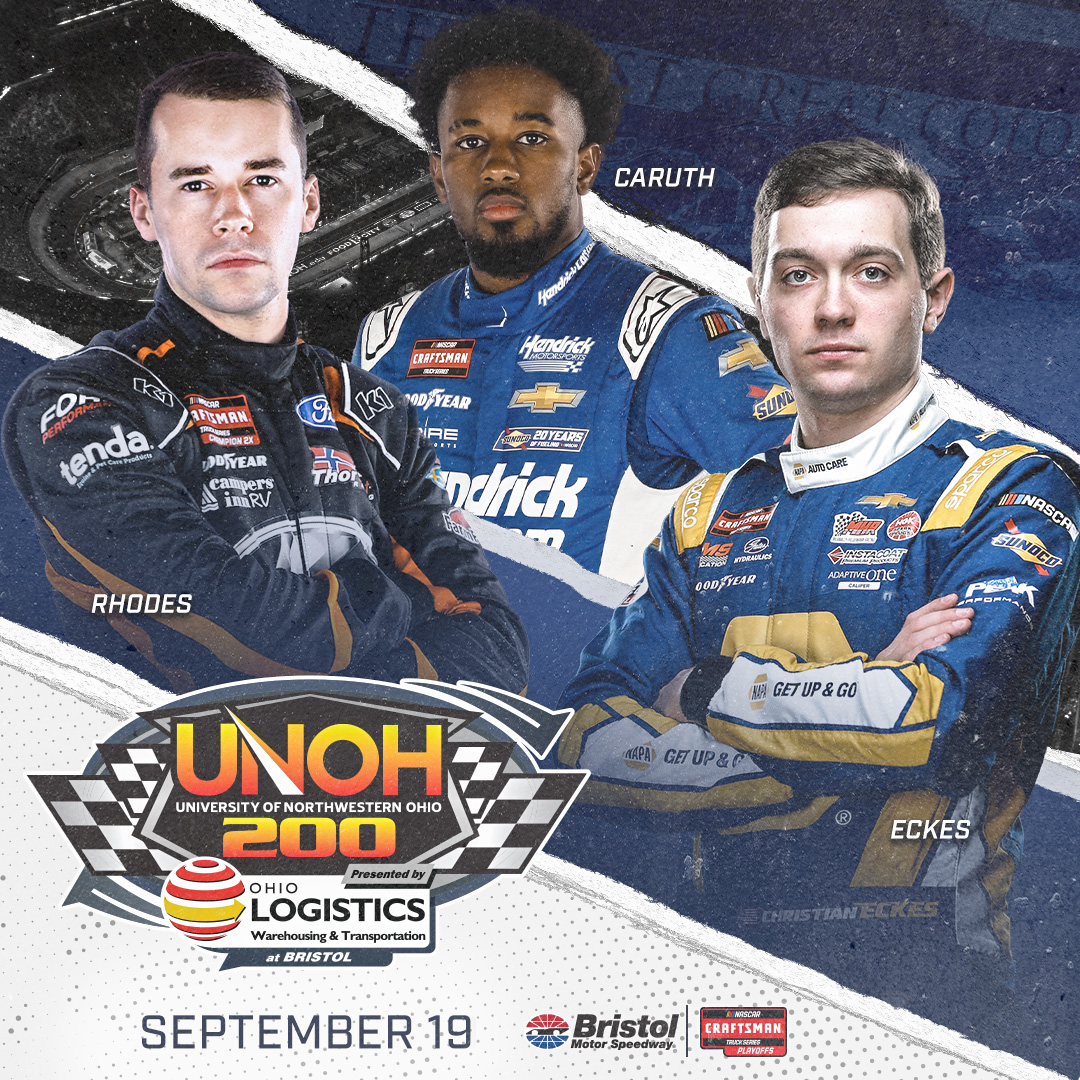 Never too early to secure your tickets for the #UNOH200.  The trucks always put on a show under the lights!

Kids 12 & under are FREE!
🎟 bit.ly/44kXo5P

#ItsBristolBaby #NASCAR