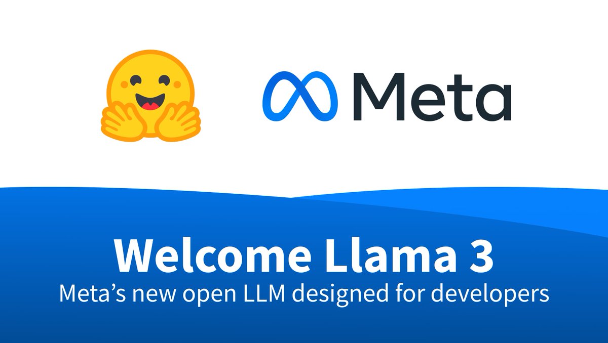 Llama 3 released! 🚨🔔@AIatMeta just released their best open LLM! 👑🚀 Llama 3 is the next iteration of Llama with a ~10% relative improvement to its predecessor! 🤯 Llama 3 comes in 2 different sizes 8B and 70B with a new extended tokenizer and commercially permissive license!…