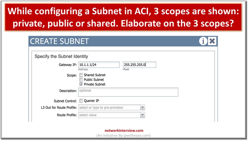 NETWORKINTERVI1's tweet image. networkinterview.com/while-configur…
#networkinterview #interviewpreparation #ShortQuestions #interviewquestions #Configuration #subnet #ITJob #ACI #applicationcentric #networkengineer #routing