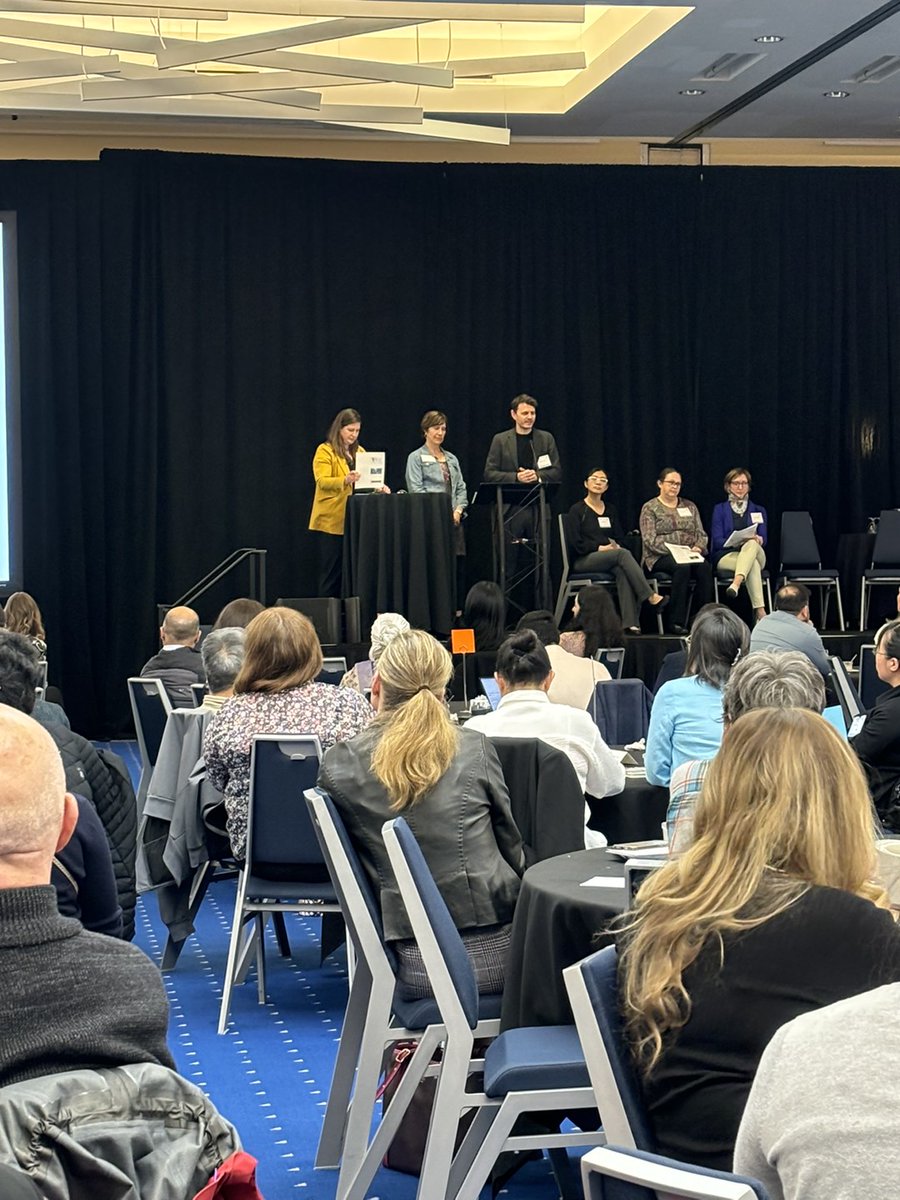 php_bc's tweet photo. Here is Dr. Ingrid Cosio & our VP, Tom Rapanakis, presenting about the Peer Support Initiative at the SSC Facility Engagement Summit! Excited to showcase the impactful PHP and Prince George MSA work! #FESummit https://t.co/AvbSaWkoNU