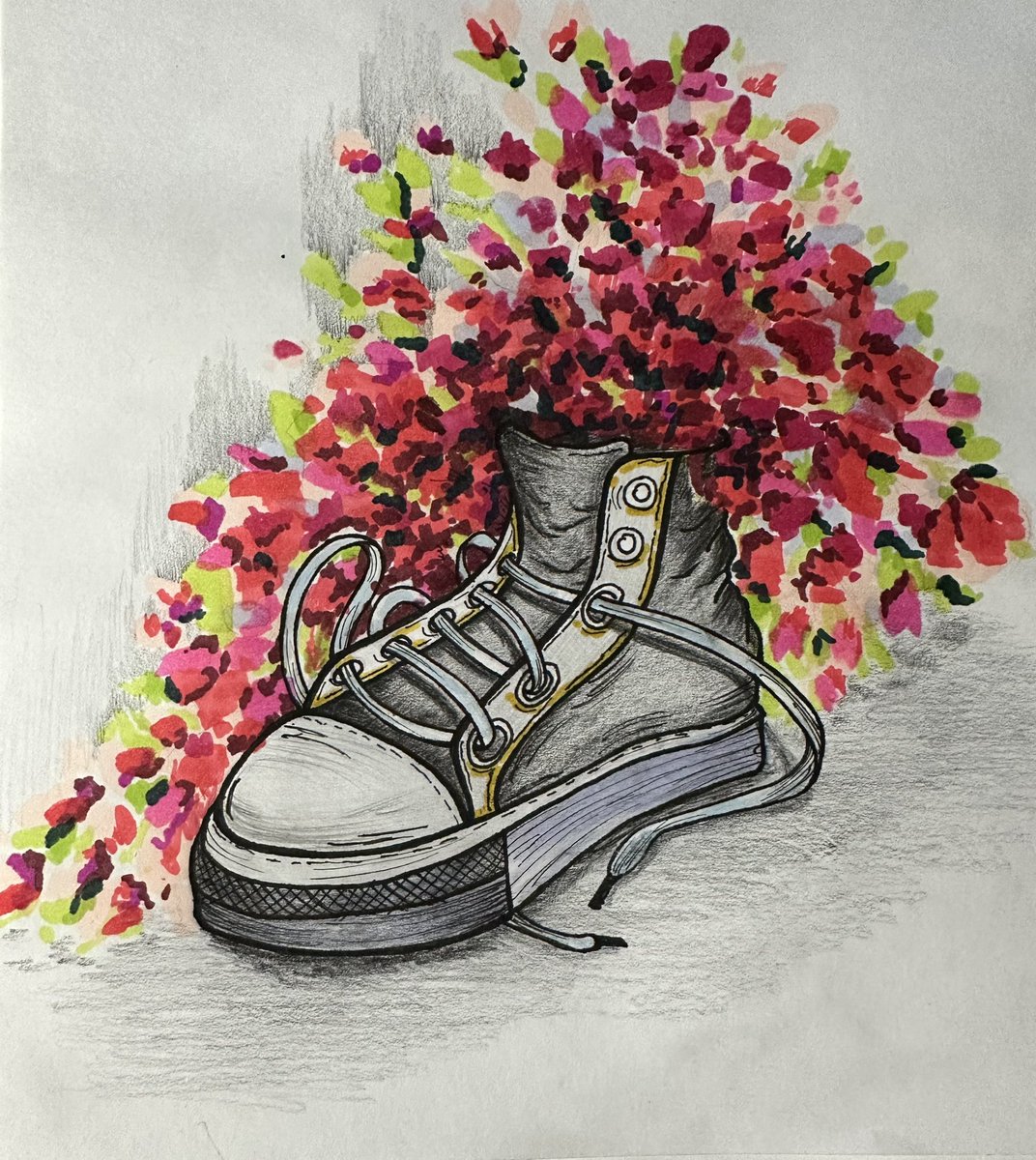 NEW DROP 
🌺Beauty all around 🌸
            6/6 art- 5xtz
flowers rewarded an old shoe with beauty, without taking anything in return. give kindness
Link 🔗 in comments