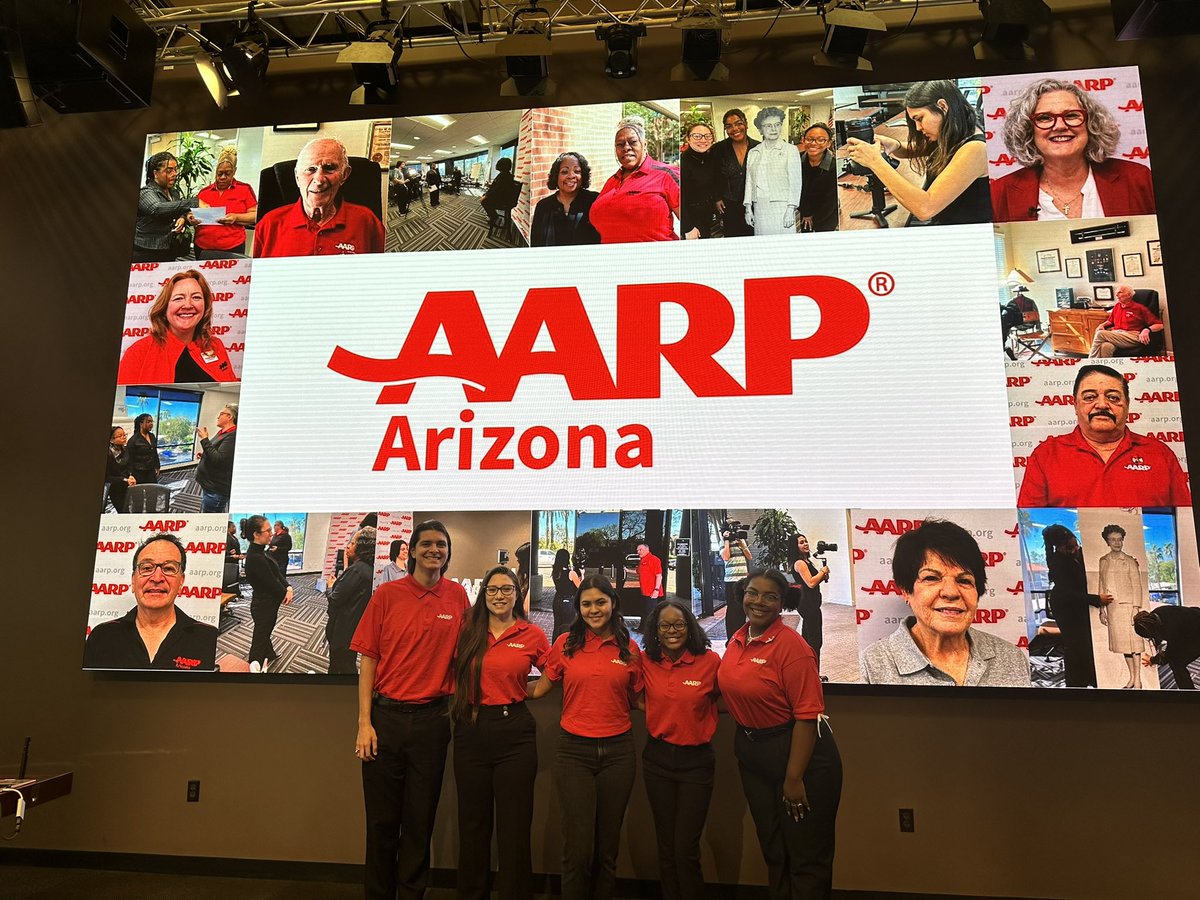 Looking forward to the <a href="/Cronkite_ASU/">Cronkite School</a> students doing their final presentation on the partnership with <a href="/AARPArizona/">AARP Arizona</a> on celebrating our amazing volunteers.