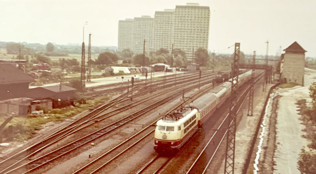 TEE 6 „Rheingold“ vor 50 Jahren (Ludwigshafen-Oggersheim)