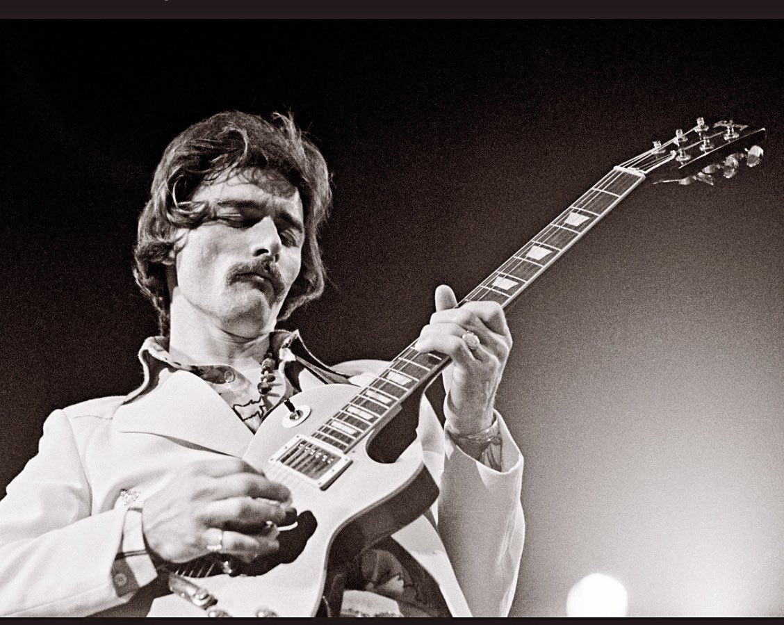 JBONAMASSA's tweet photo. Rest in Peace.. My first concert was Dickey Betts at Coleman's in Rome, New York in 1983.  Blew my mind and made me want a Les Paul.  My thoughts and prayers go out to Duane and the entire Betts family. https://t.co/IbEZ9T8ulS