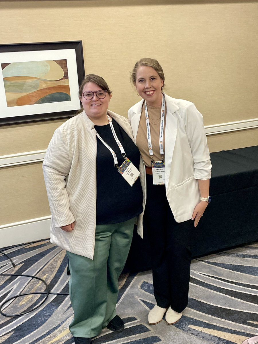 AERA_CTRP_SIG's tweet photo. Congratulations to our 2023-2024 Graduate Student Travel Award recipients Stephanie Moore and Laura McNeice! #ctrp #constructivistdoitbest #aera2024 https://t.co/nE7p1wxRTO