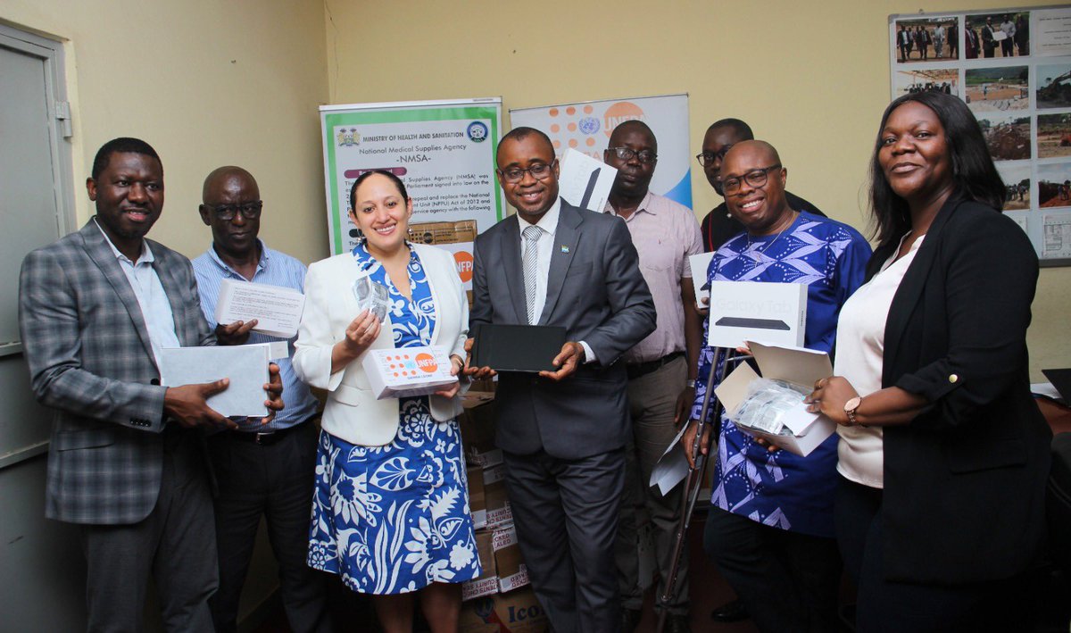 UNFPASierraleon's tweet image. Today, we handed over a shipment of 2.5 million condoms to the Ministry of Health through Deputy Minister Dr Senessie.

This support will contribute to preventing unintended pregnancy, #HIV &amp;amp; #STIs as part of our mission to ensure universal access to sexual &amp;amp; rep health &amp;amp; rights.