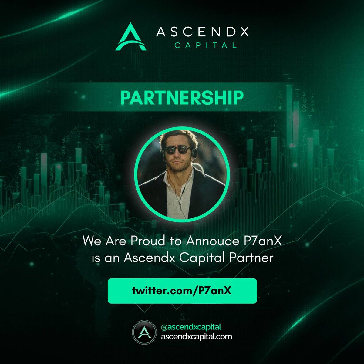 I am thrilled to announce my 𝗣𝗮𝗿𝘁𝗻𝗲𝗿𝘀𝗵𝗶𝗽 with @AscendxCapital

We are here to bring value to the retail space of the forex community.Pave your road to financial freedom with Ascendx Capital. The only prop firm that provides traders with exceptional trading conditions.…