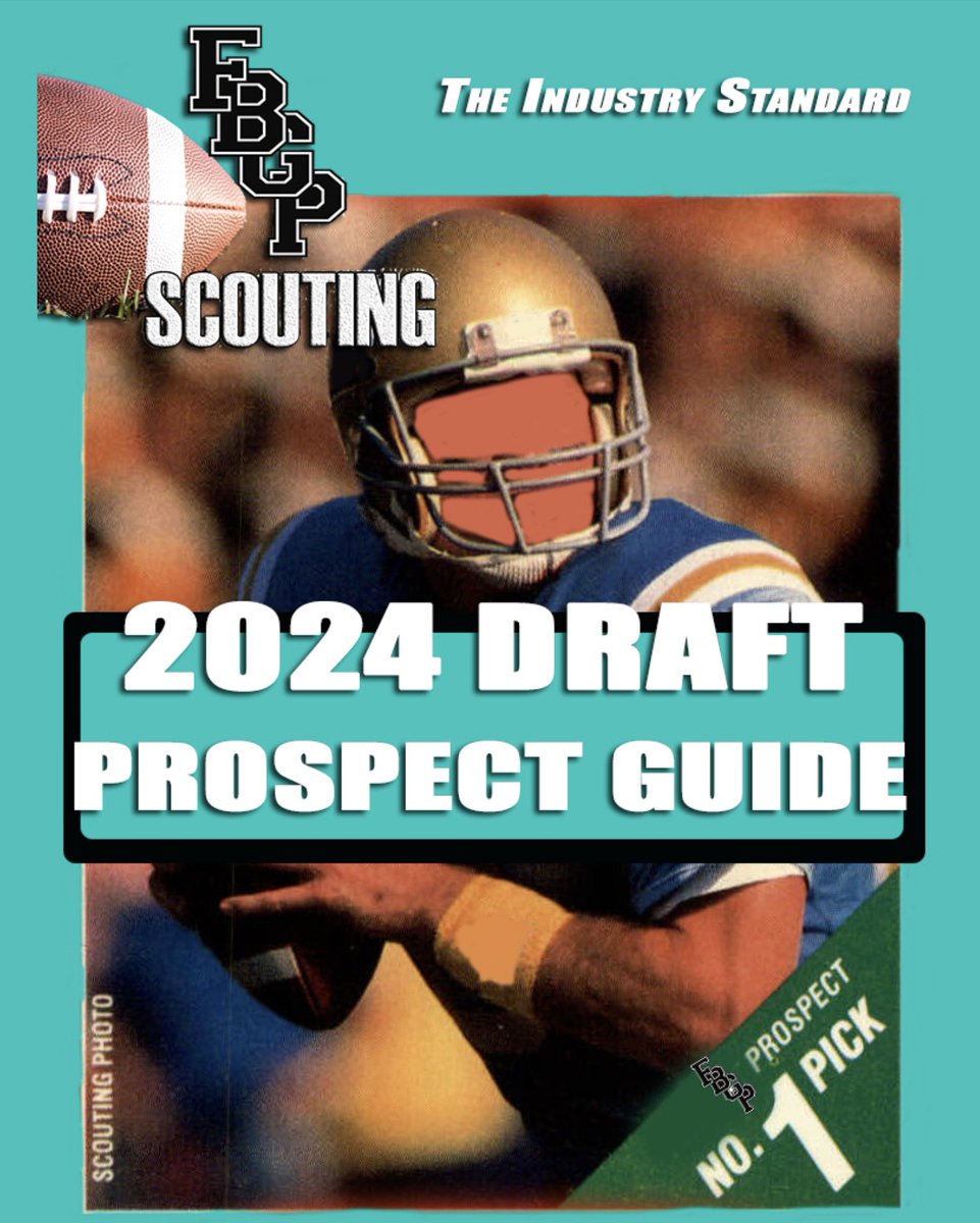 Over 900 individual scouting reports in the 2024 FBGP Scouting Guide. 13 LIVE game scouted/broadcast 8-postseason all-star games attended 2 countries I think you’ll be more than ready for all 3 days of the #NFLDraft & post draft UDFAs Order here👇🏾 footballgameplan.com/2024DraftGuide