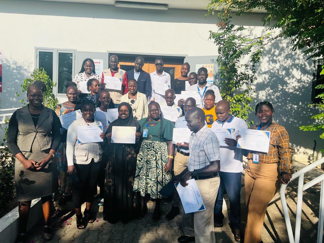 Today marks the end of the 3 day protection training by RRF at the @IOMSouthSudan office. 

The knowledge and skills acquired will greatly support our programming as we continue to serve communities in #SouthSudan. 

We greatly appreciate this opportunity.