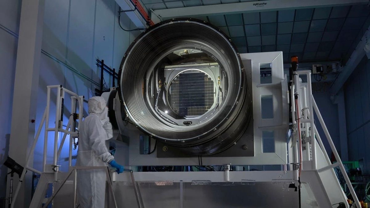Earth's Largest Digital Camera. 
The LSST Camera is  equivalent to the size of a car, is set to revolutionise our understanding of the #universe when it commences, capturing deep #space images.