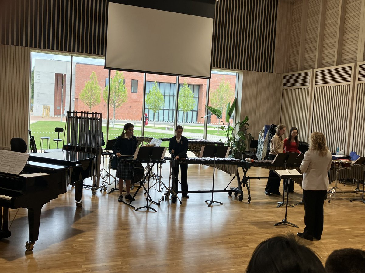 Incredible Orchestral Percussion Horizons concert this afternoon, featuring a range of solos and ensembles from @WPS_Music_Dept and @KHSWarwick. Wonderful performances from all!