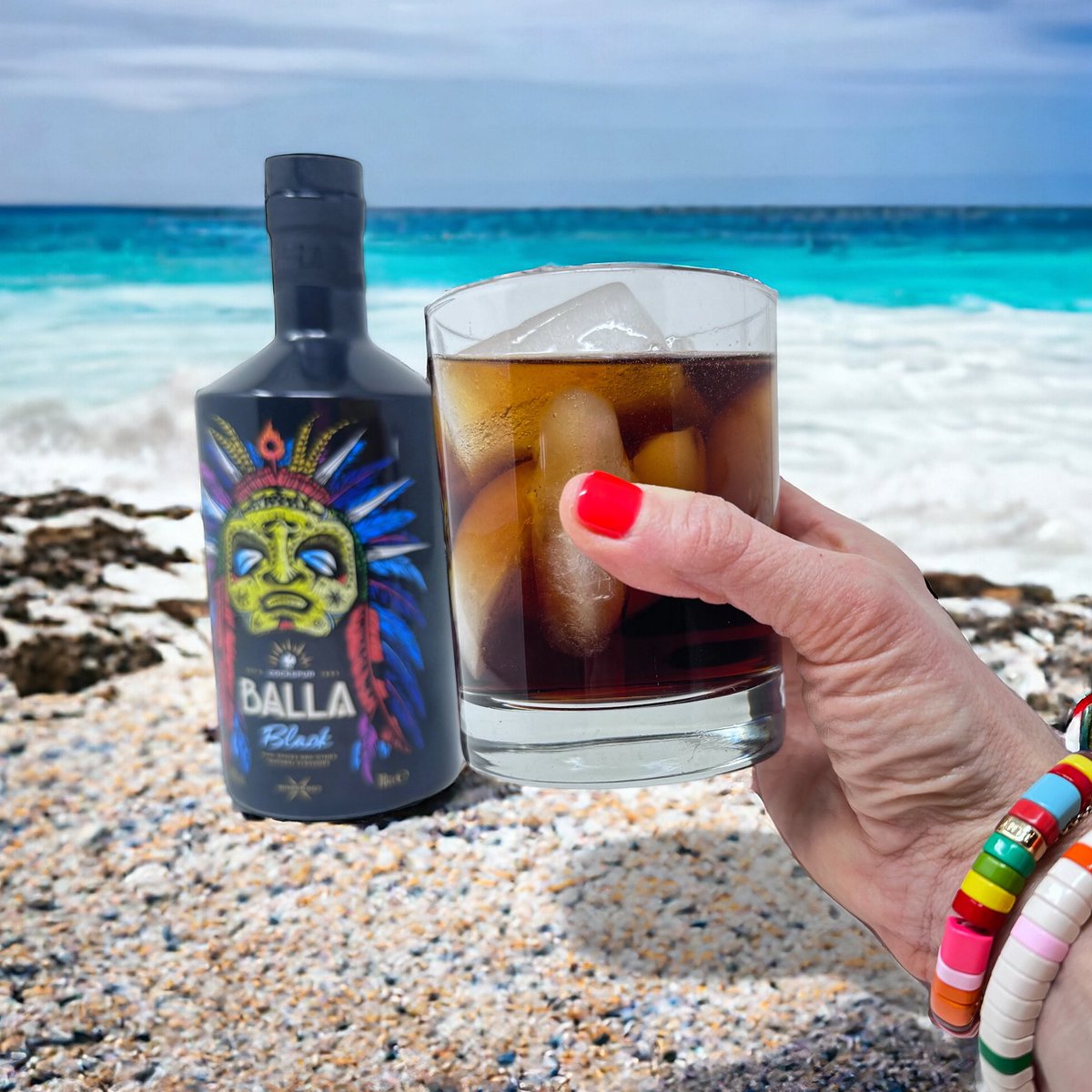 “Alexa, take me to the Caribbean.” @ballablackrum