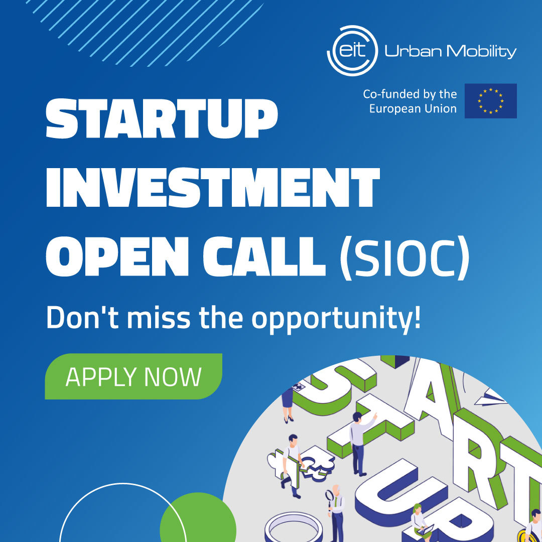 🌐🤔 Is your startup eligible for the EIT Urban Mobility Startup Investment Open Call (SIOC)? Check the link!

Get the chance to win up to €500,000 💵. 

⏰ Apply by April 29th.

🔗 swki.me/gpau660E

#EITUrbanMobility #StartupInvestment #SIOC