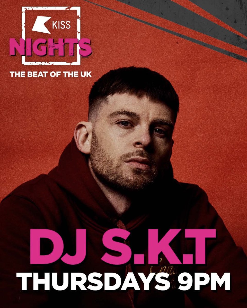 Big one tonight! 🙌💥 Taking over the radio airwaves on @KissFMUK from 9pm tonight! Make sure you’re locked! 📻📡🔥