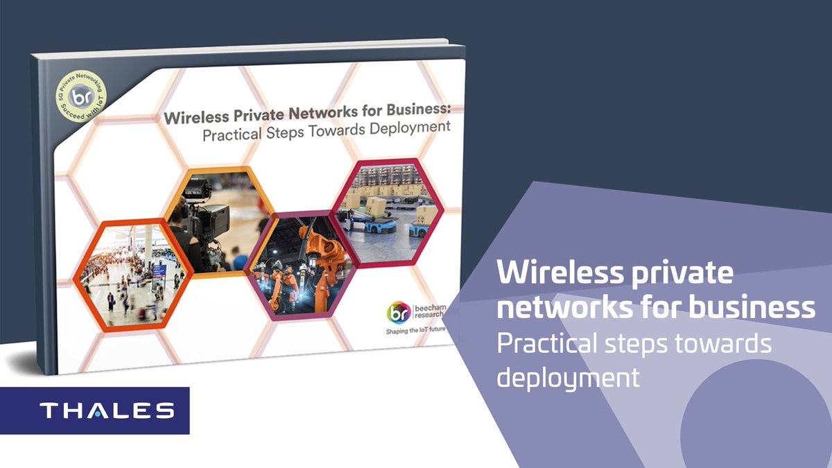 We are excited to share the @BeechamResearch report on #PrivateNetworks, which explores the potential of #IoT in various business sectors 🌐 👉 thls.co/46rn50RiJt9