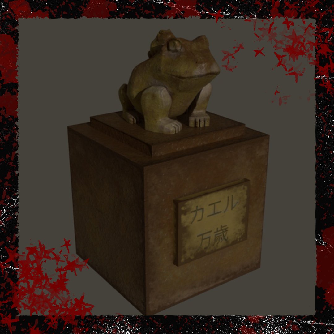 vanishedmoths's tweet photo. As you venture through the dark hallways of the abandoned school, you may spot some of frog-related items! I wonder... why frogs?

Follow us for more information about our upcoming game, "Crimson Hell", releasing May 2024 🖤

#crimsonhell #thevanishedmoths #videogame #frog https://t.co/ttAG0C9FZz