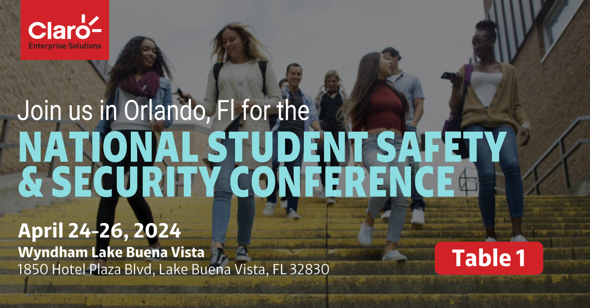 Ready to learn how you can enhance school safety and security for your students and faculty? Come see us at the National Student Safety & Security Conference in Orlando, Florida, at Table #1 for a live demonstration of AI Video Analytics.
#NSSSC #InnovationInEducation