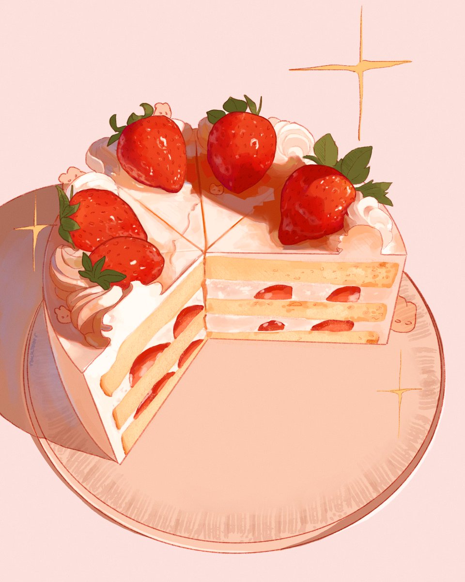 strawberry shortcake 🍓🍰✨