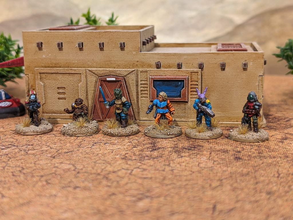 The first of our new releases is up - four packs of 15mm sci-fi adventurers, ready for Excitement, Adventure and Really Wild Things. brigademodels.co.uk/Blog/2024/04/i… Backgrounds by @JonnyHodgsonArt