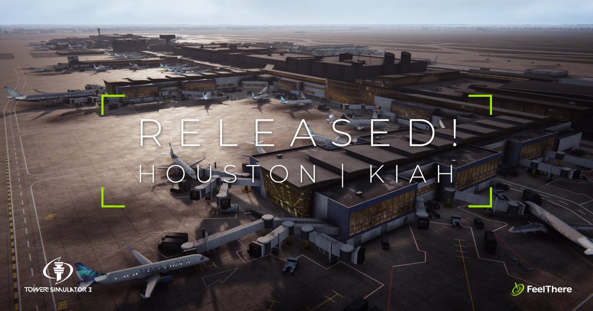 feelThere's tweet image. RELEASED! 👉 HOUSTON 🇺🇸 KIAH l IAH for Tower! Simulator 3 ✈

youtube.com/watch?v=4U2tOh…

⏰ LIMITED RELEASE DISCOUNT 10%OFF!!!

Get it here 👉 shorturl.at/aegGH or through our Portal! by FeelThere feelthere.com/portal/

#houston #kiah #tower #towersimulator3 #atc