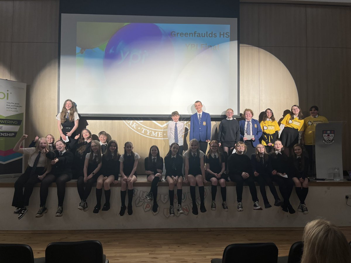 Huge congratulations are in order for @Greenfaulds_HS YPI winners who represented @CACECumbernauld. All presentations were fantastic and I’m sure our panel had a very tough decision to make. You should all be so proud of yourselves ⭐️.