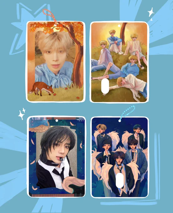 [RTs appreciated]my shop is now open for pre-orders with new photo-card holders, keychains, stickers and prints  