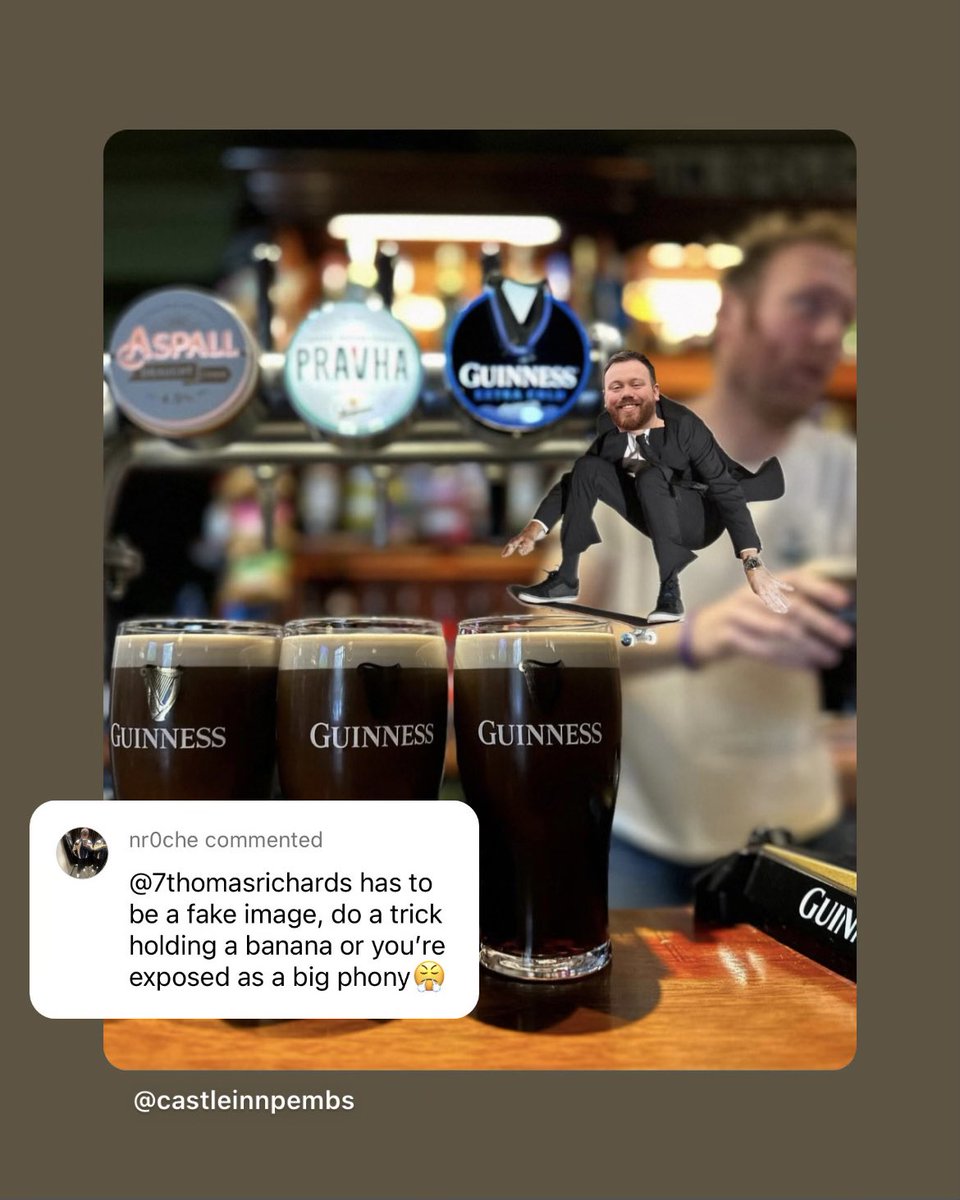 7ThomasRichards's tweet photo. There’s always one - No fake images here 😎 https://t.co/W9M2zwmyZD