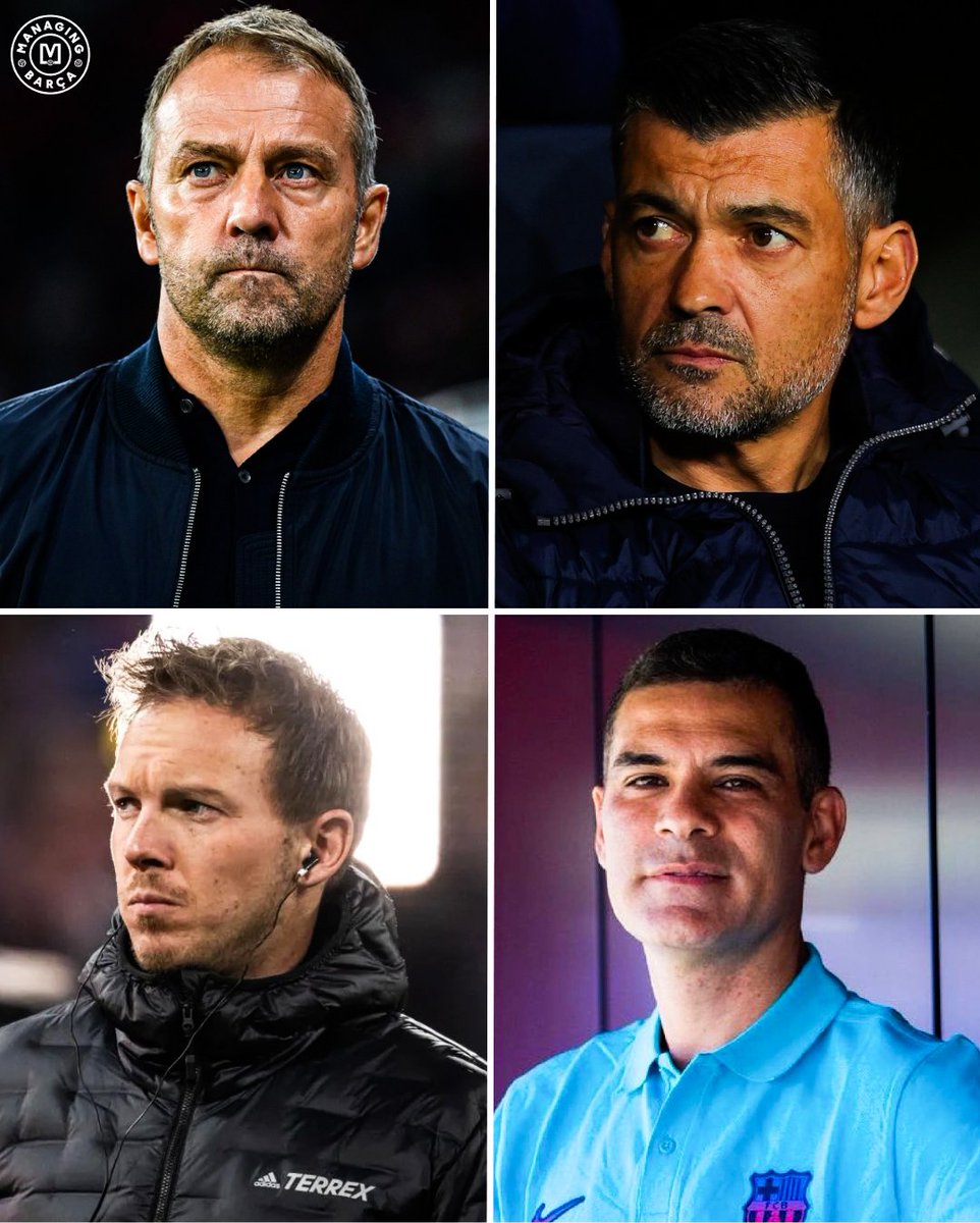 Who should be FC Barcelona's next coach? 🤔